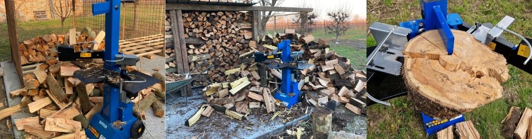 AMA Holzspalter Elektrische Holzspalter von AMA