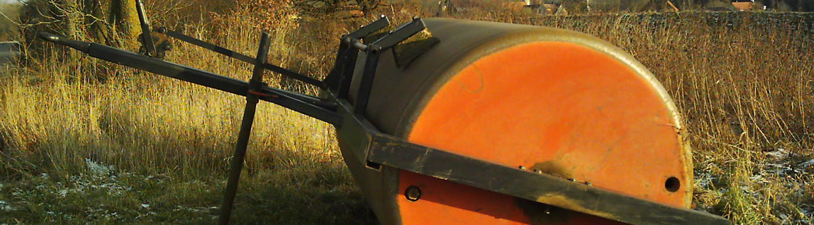 Schwere gezogene Agrarwalze für Traktor