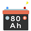 Als Werbeartikel: Batterie 80 Ah