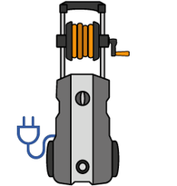 Professional Hochdruckreiniger 220V - 150/180 bar