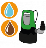 Tauchpumpen für Klarwasser + Schmutzwasser