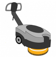 Scheuersaugmaschinen Scheibenbürste MEDI (30-40 cm)