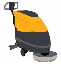 Scheuersaugmaschinen Scheibenbürste MAXI (41-50 cm)