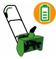 Batteriebetriebene Schneefräsen