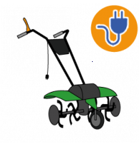 Elektro Motorhacken 230V