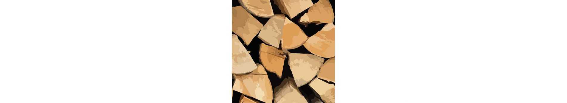 Fällen, Schneiden und Spalten von Holz