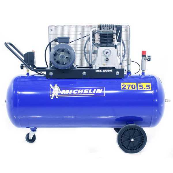 Michelin MCX 300 598 - Elektrischer Kompressor mit Riemenantrieb - Motor 5.5 PS - 270Lt im Angebot
