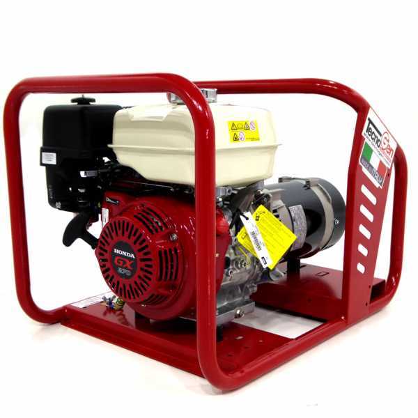 Stromerzeuger 230V einphasig TecnoGen H5000 - 3,3 kW - Honda GX 270 - Wechselstromgenerator Made in Italy