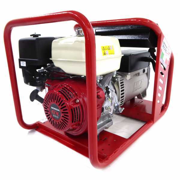Stromerzeuger 400V dreiphasig TecnoGen H8000T - 5,4 kW - Honda GX 390 - Wechselstromgenerator Made in Italy