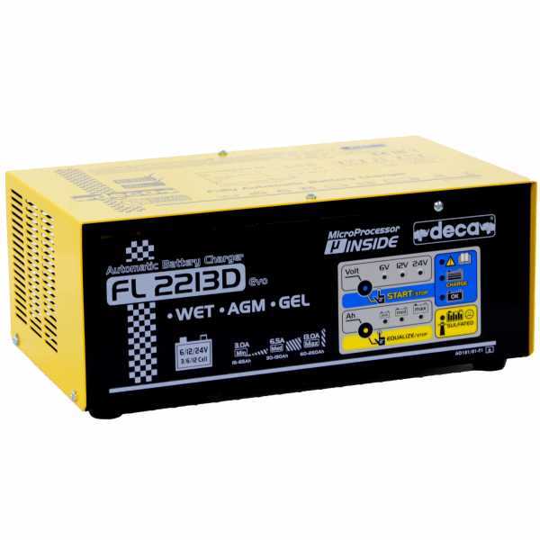Deca FL 2213D - Akkuladegerät Auto - Erhaltungsladegerät - einphasig - Batterien 6-12-24V im Angebot
