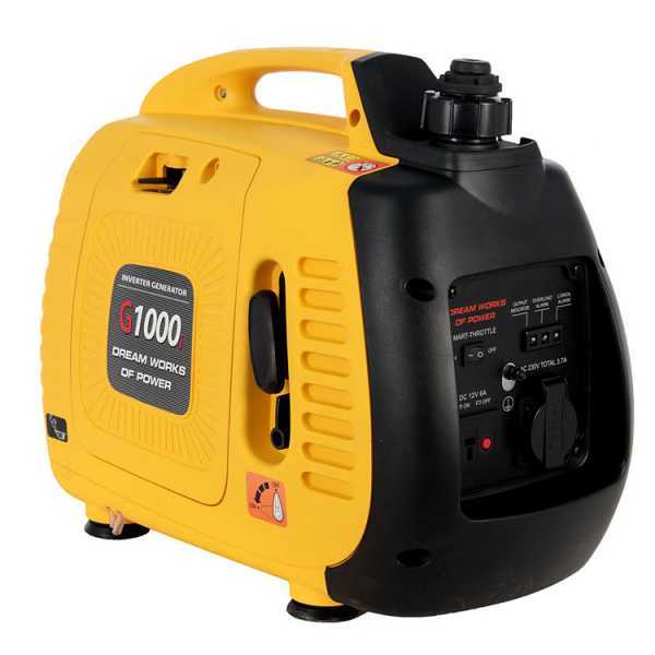 AMA G1000i - Inverter Stromerzeuger 230V einphasig  - 0,85 kW - Benzinmotor - leise