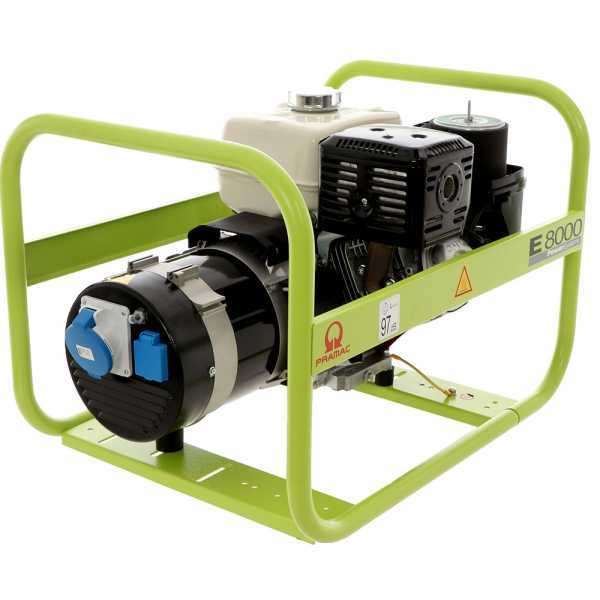Pramac E 8000 - Benzin Stromerzeuger 230V einphasig  - 5,4 kW - Honda GX 390 Motor