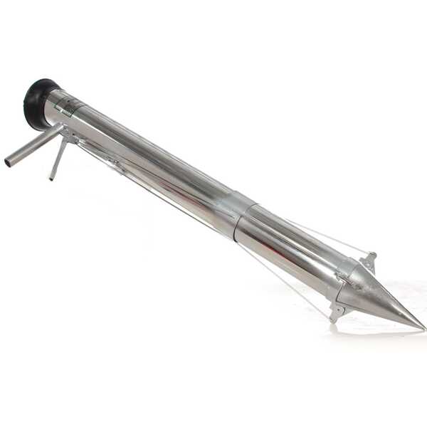 Manuelle Sämaschine GeoTech PM 40 zum Schieben - für Gemüsegarten, mit Chassis aus Aluminium