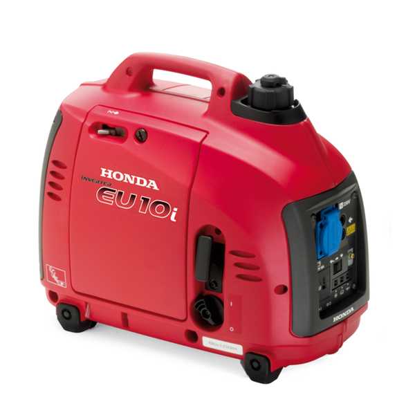Honda EU10i - Leiser tragbarer Inverter-Stromerzeuger 1 kW - Dauerleistung 0.9 kW - 230V