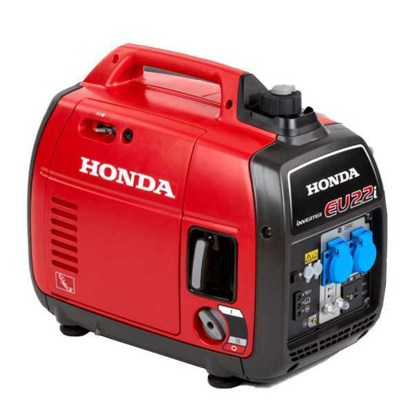 Honda EU22i - Tragbarer leiser Inverter-Stromerzeuger 2.2 kW - Dauerleistung 1.8 kW - 230V