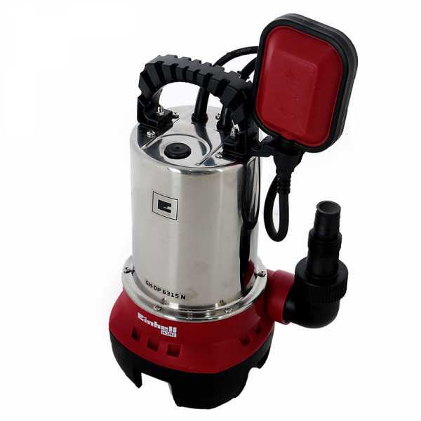 Elektrische Tauchpumpe für Schmutzwasser Einhell GH-DP 6315 N - Elektropumpe aus Edelstahl 630 W im Angebot