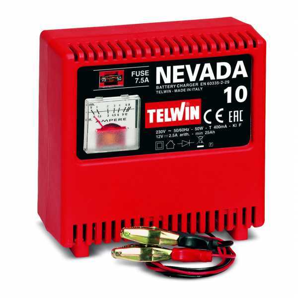 Telwin Nevada 10 - Akkuladegerät - für Batterien WET mit 12 V Spannung - tragbar, einphasig im Angebot