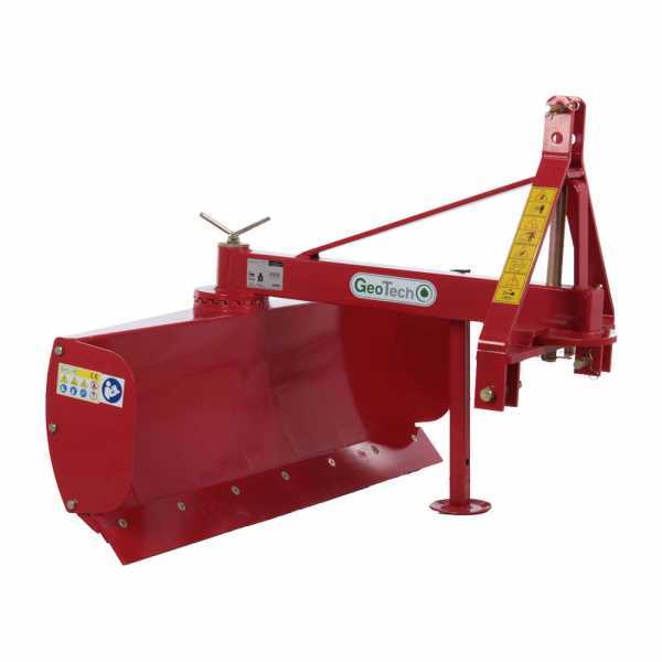 Planierschild für Traktor GeoTech DL120 mit Drehung um 360° - schwenkbar