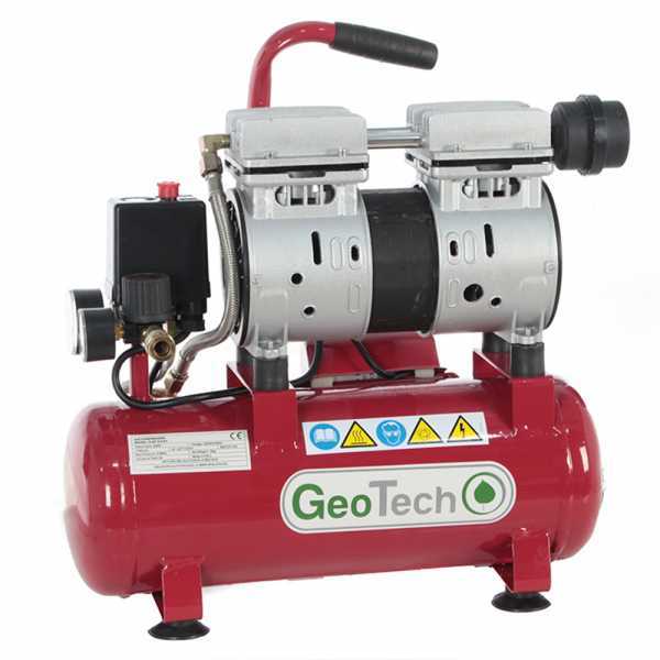 GeoTech S-AC-9-8-07 - Elektrischer Kompressor - kompakt + tragbar - Motor 0.7 PS - 8 bar im Angebot
