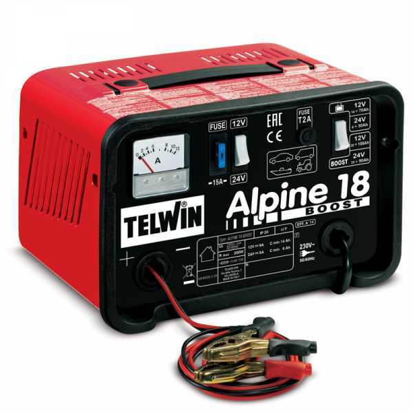 Telwin Alpine 18 Boost - Akkuladegerät - für Batterien WET mit 12/24 V Spannung - einphasig im Angebot