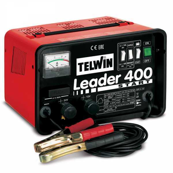 Telwin Leader 400 Start - Akkuladegerät für Autos und Starter - Batterien WET/START-STOP 12/24V im Angebot