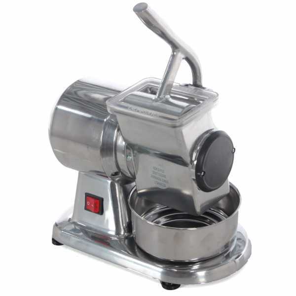 Elektrische Tisch-Küchenreibe Speedy New aus Aluminiumdruckguss - Motor 260 W - Basis aus Aluminium