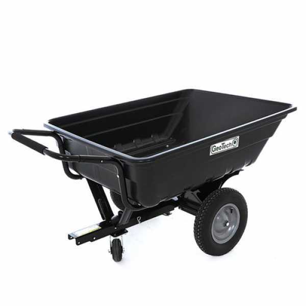 Anhänger für Rasentraktoren GeoTech TC3080PL - Anhänger mit Wanne aus Kunststoff