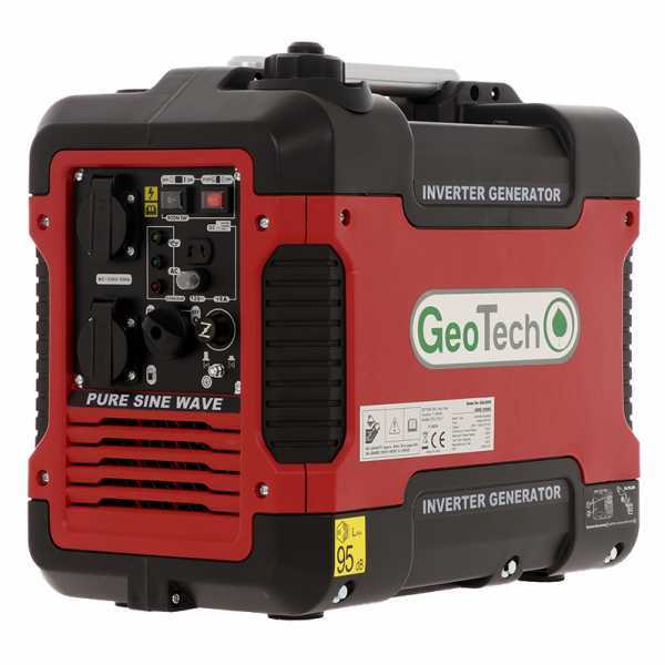 GeoTech SQL2000i - Leiser Inverter-Stromerzeuger 2 kW - Dauerleistung 1.7 kW - 230V