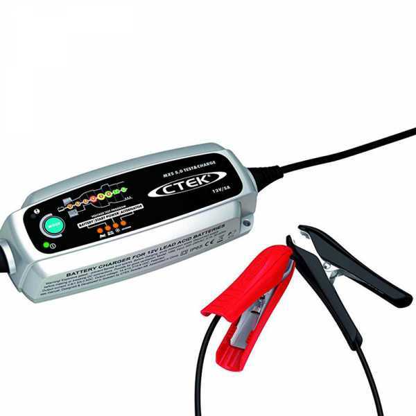 CTEK MXS 5.0 TEST & CHARGE - Akkuladegerät und automatisches Erhaltungsladegerät - 8 Phasen - Batterietest im Angebot
