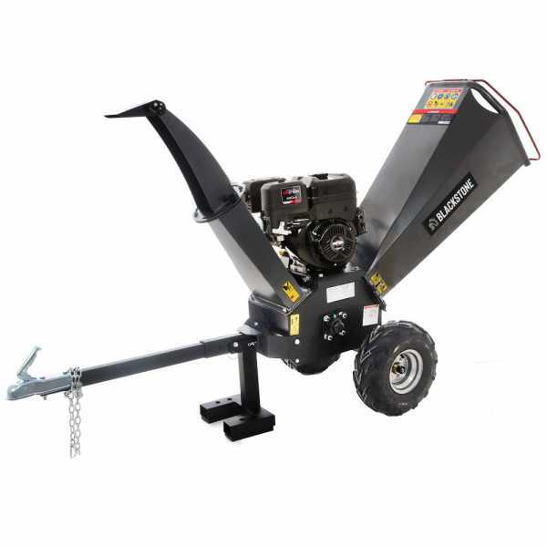 BlackStone BC 1500 BSE - Profi Benzin Häcksler - Motor B&S XR2100 mit 13.5 PS