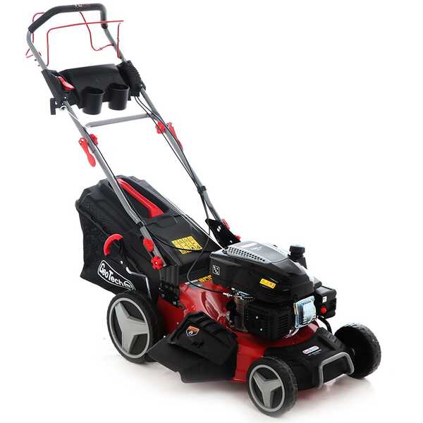 Rasenmäher mit Radantrieb Geotech PRO S51-200 BMSGW - 196ccm - 4in1 - mit Messer 51 cm