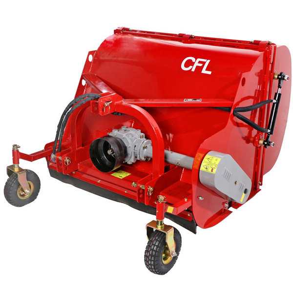 Mulcher für Traktor mit Fangsack GeoTech Pro CFL160 - Wiesenmulcher - Mittlere Reihe
