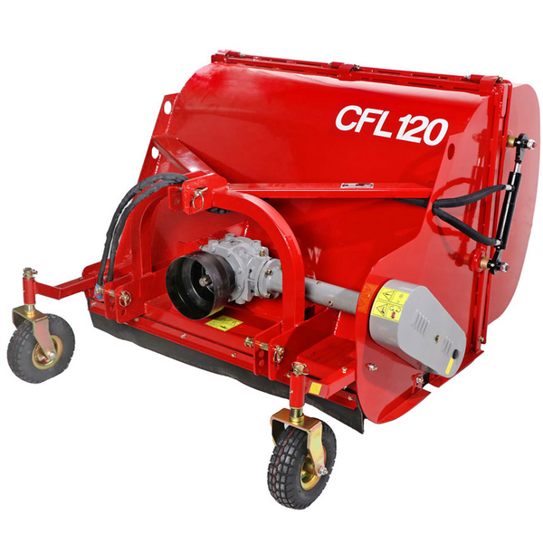 Mulcher für Traktor mit Auffangbehälter GeoTech Pro CFL120 - Wiesenmulcher