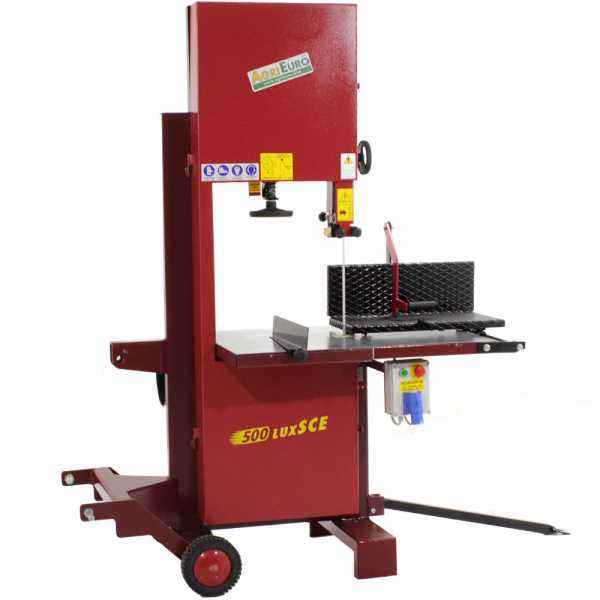 Kombi Bandsäge AgriEuro 500 SCE LUX mit einphasigem Elektroantrieb, für Traktor