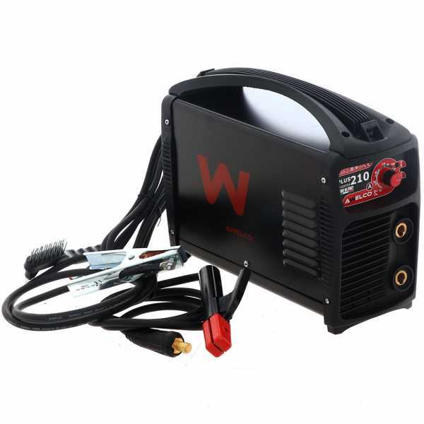 Elektrode Inverter Schweißgerät mit Gleichstrom MMA Awelco Plus 210 - 200A - 230V im Angebot