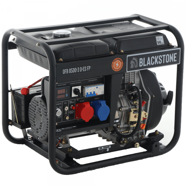Blackstone OFB 8500-3 D-ES FP - Diesel-Stromerzeuger mit AVR-Regelung 6.4 kW - Dauerleistung 5.6 kW Full-Power im Angebot