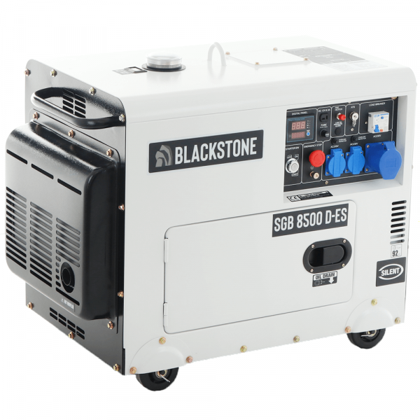 Blackstone SGB 8500 D-ES - Diesel Stromerzeuger 230V einphasig  - Nennleistung 6.0 kW
