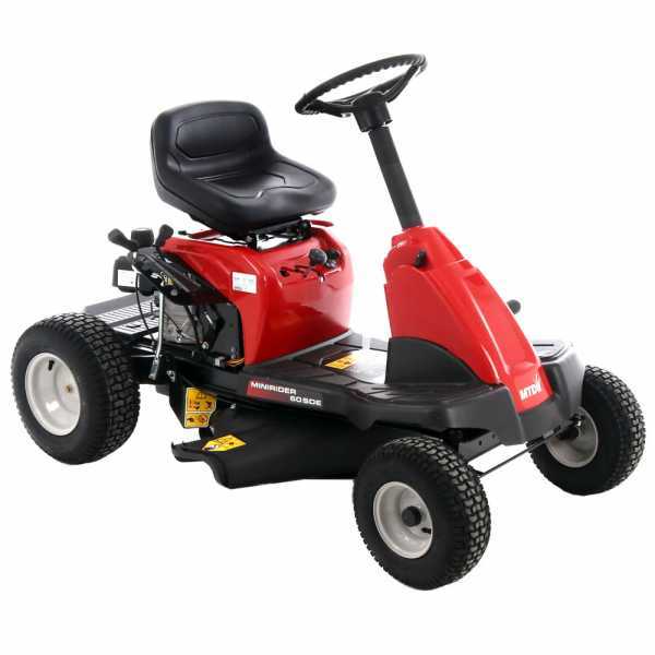 Rider Aufsitzrasenmäher MTD SMART Minirider 60 SDE - MTD ThorX 196cc - Elektrostarter