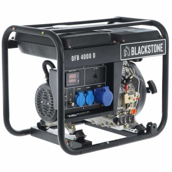 Blackstone OFB 4000 D - Diesel-Stromerzeuger mit AVR-Regelung 3.1 kW - Dauerleistung 2.8 kW - 230V