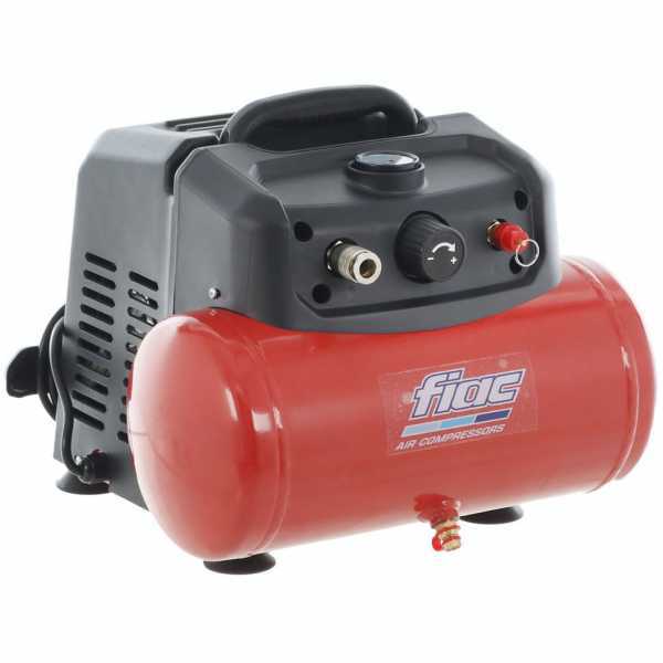 FIAC CUBY 6/1110 - Fahrbarer elektrischer Kompressor - Motor 1.5 PS - 6 Lt im Angebot
