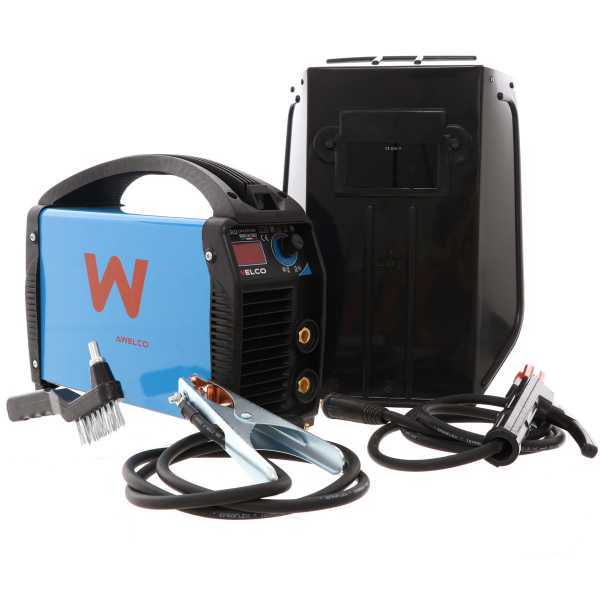 Schweißgerät Elektrode Inverter MMA Awelco MIKRO 184 - 160A - 230V - Zyklus 60%@160A  Handkoffer/Kit im Angebot