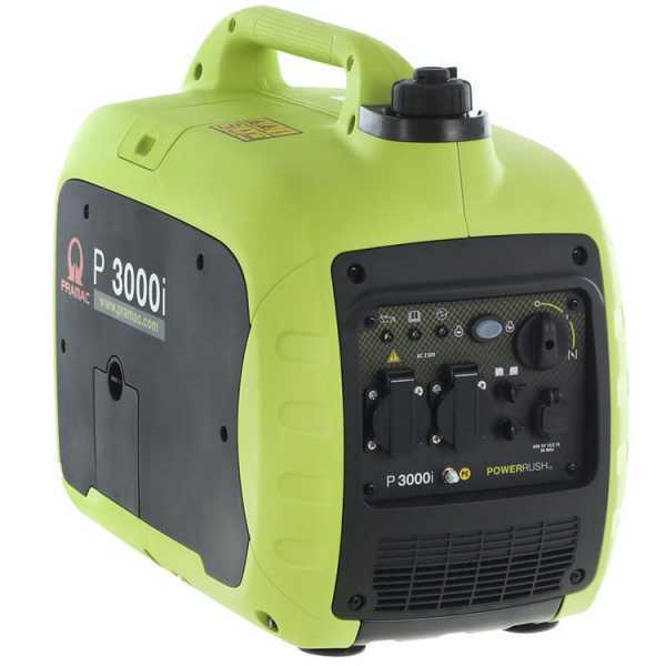 Pramac P3000I - Inverter Stromerzeuger 230V einphasig  - 2,3 kW - leise