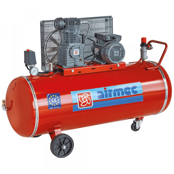 Airmec CR 203 - Luftkompressor mit Elektromotor dreiphasig - Tank 200 l im Angebot