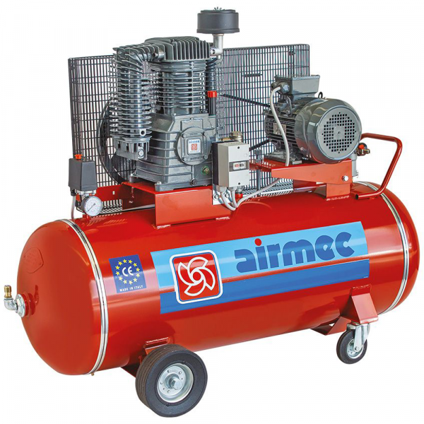 Airmec CR 305 - Kompressor mit Riemenantrieb - dreiphasiger Elektromotor - 270 l Tank im Angebot