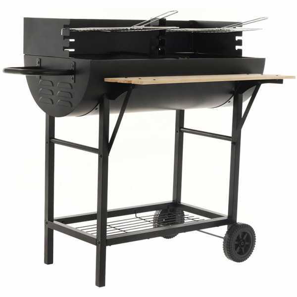 Kohlegrill Royal Food CB 300 X - Grillroste aus Edelstahl - Kochfläche 2886 qcm