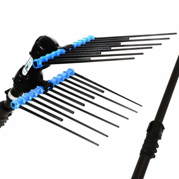 Batteriebetriebener Olivenrüttler Campagnola Alice ECO New 185-270 cm - Schaft aus Karbonium