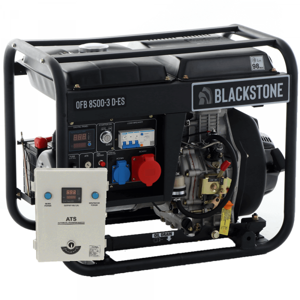 Blackstone OFB 8500-3 D-ES - Diesel-Notstromaggregat dreiphasig  - inkl. ATS Notstromautomatik