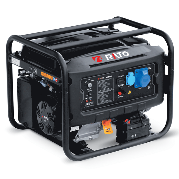 Rato R6000D-ATS AVR - Benzin-Stromerzeuger mit AVR-Regelung 6 kW - Dauerleistung 5.5 kW - 230V