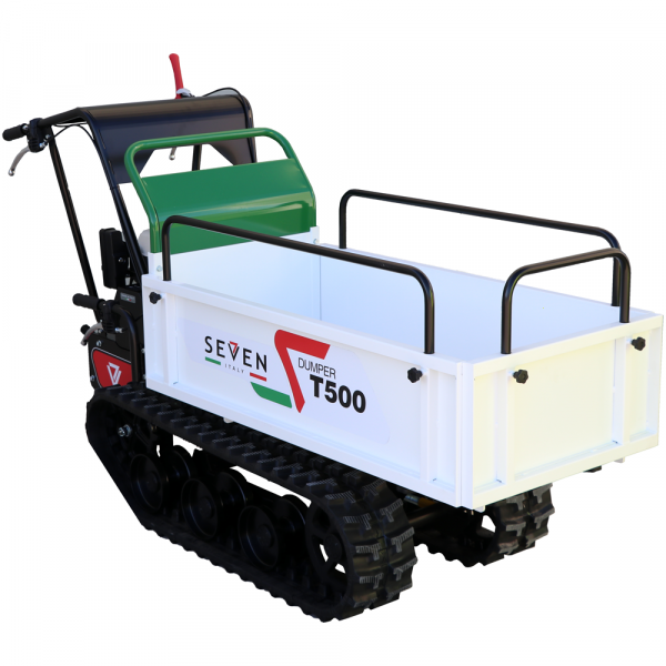 Raupentransporter Seven Italy T500 GX-E - ausdehnbare Mulde - Tragfähigkeit 500 kg