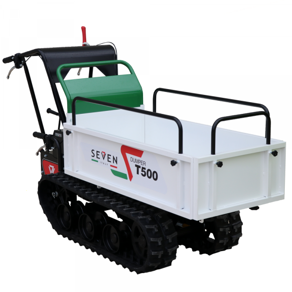 Raupentransporter Seven Italy T500 GX - ausziehbare Mulde - Tragfähigkeit 500 kg